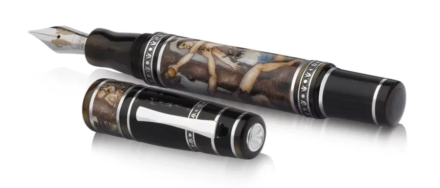 picture 2 Varius Fountain Pen Ivory Chinese Lacquer