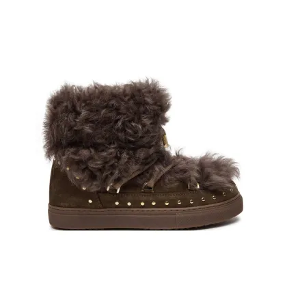 Zdjęcie Inuikii Śniegowce Long Curly 75202-051 Szary