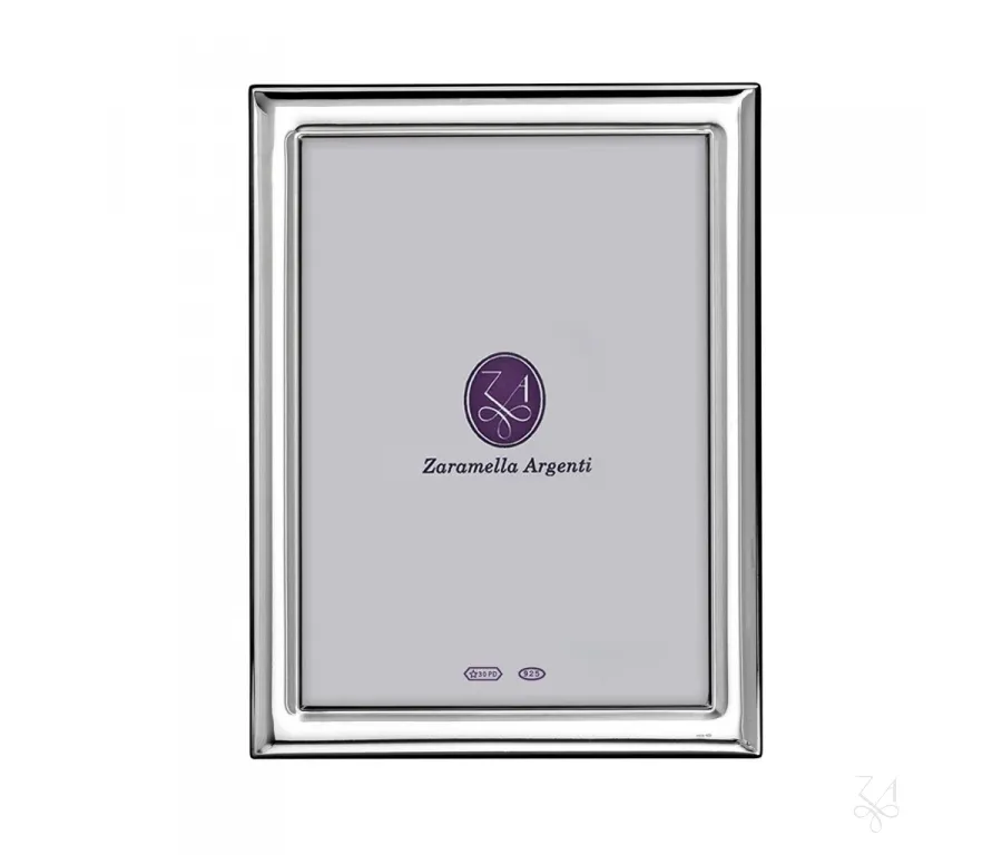 obrazek 1 Elegancka srebrna ramka na zdjęcia 15×20 cm Wiedeń - Zaramella Argenti