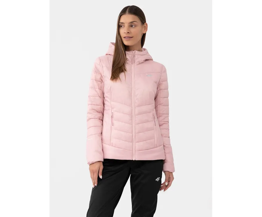 obrazek 1 4F Kurtka outdoor 4FAW23TDJAF279 Różowy Slim Fit