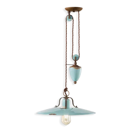 Zdjęcie Luksusowa lampa wisząca retro z Włoch