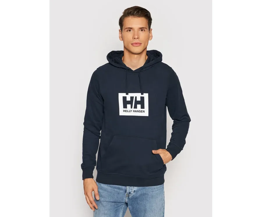 obrazek 1 Helly Hansen Bluza Hh Box 53289 Granatowy Regular Fit