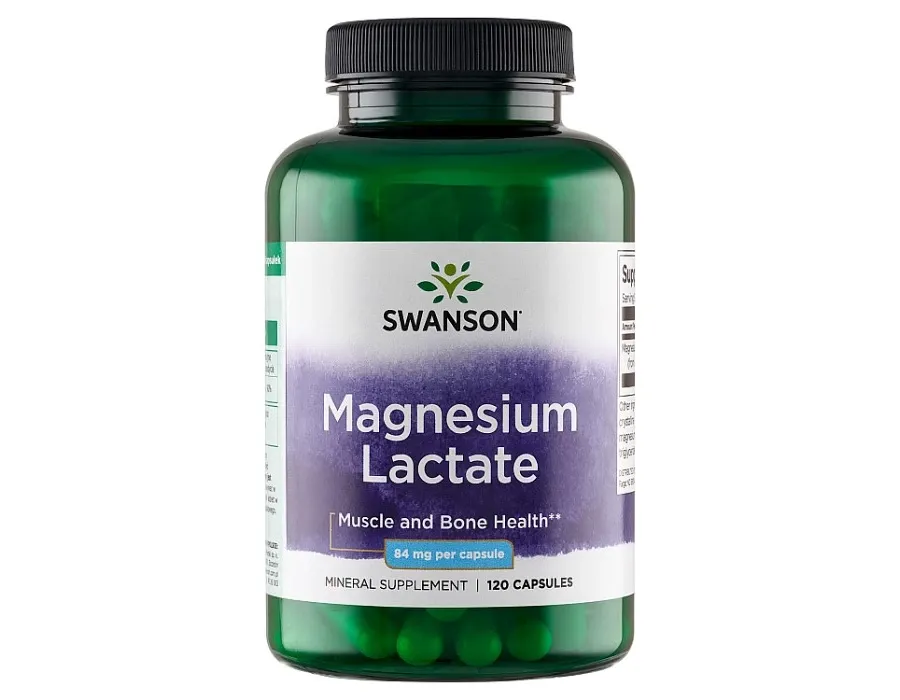 obrazek 1 Swanson Mleczan Magnezu Kapsułki