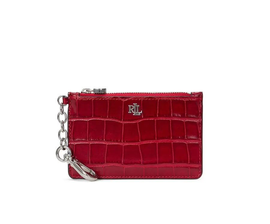 obrazek 1 LAUREN RALPH LAUREN Etui na karty kredytowe 432951705001 Czerwony