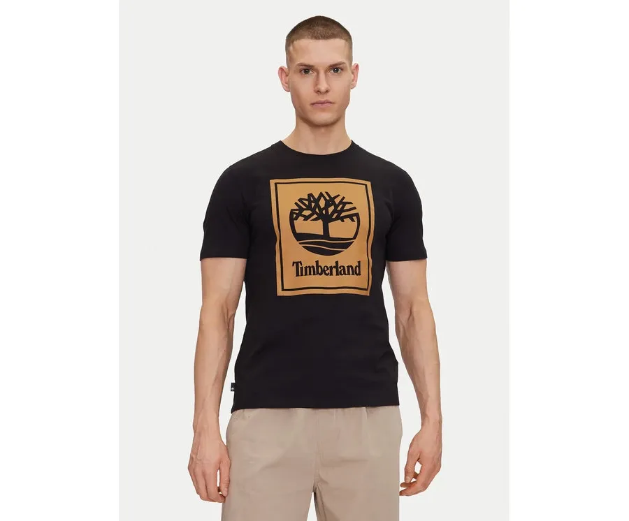 obrazek 1 Timberland T-Shirt TB0A5WQQ Czarny Regular Fit