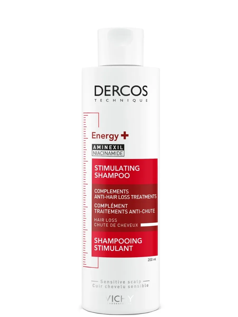 obrazek 1 Vichy Dercos szampon wzmacniający do włosów z aminexilem, 200 ml 200 ml