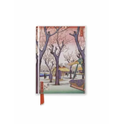 Zdjęcie Dziennik kieszonkowy (Hiroshige: Śliwkowy ogród)- Flame Tree Publishing