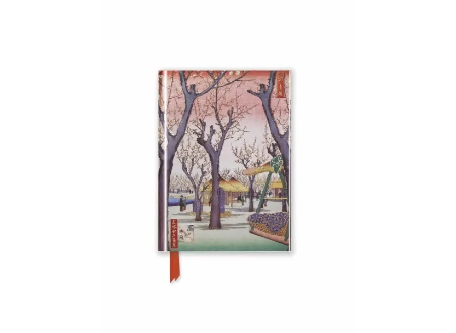 obrazek 1 Dziennik kieszonkowy (Hiroshige: Śliwkowy ogród)- Flame Tree Publishing
