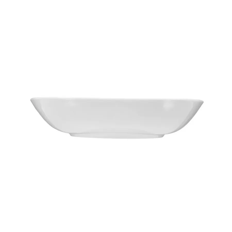 obrazek 2 Kwadratowy głęboki talerz do zupy z porcelany 21 cm z Niemiec - Seltmann Weiden