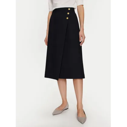 Zdjęcie Tommy Hilfiger Spódnica trapezowa WW0WW41601 Granatowy Regular Fit