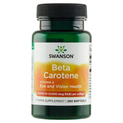 Zdjęcie Swanson Beta Karoten 10 000 j.m. Kapsułki