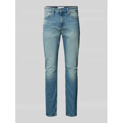 Zdjęcie Jeansy o kroju slim fit z 5 kieszeniami