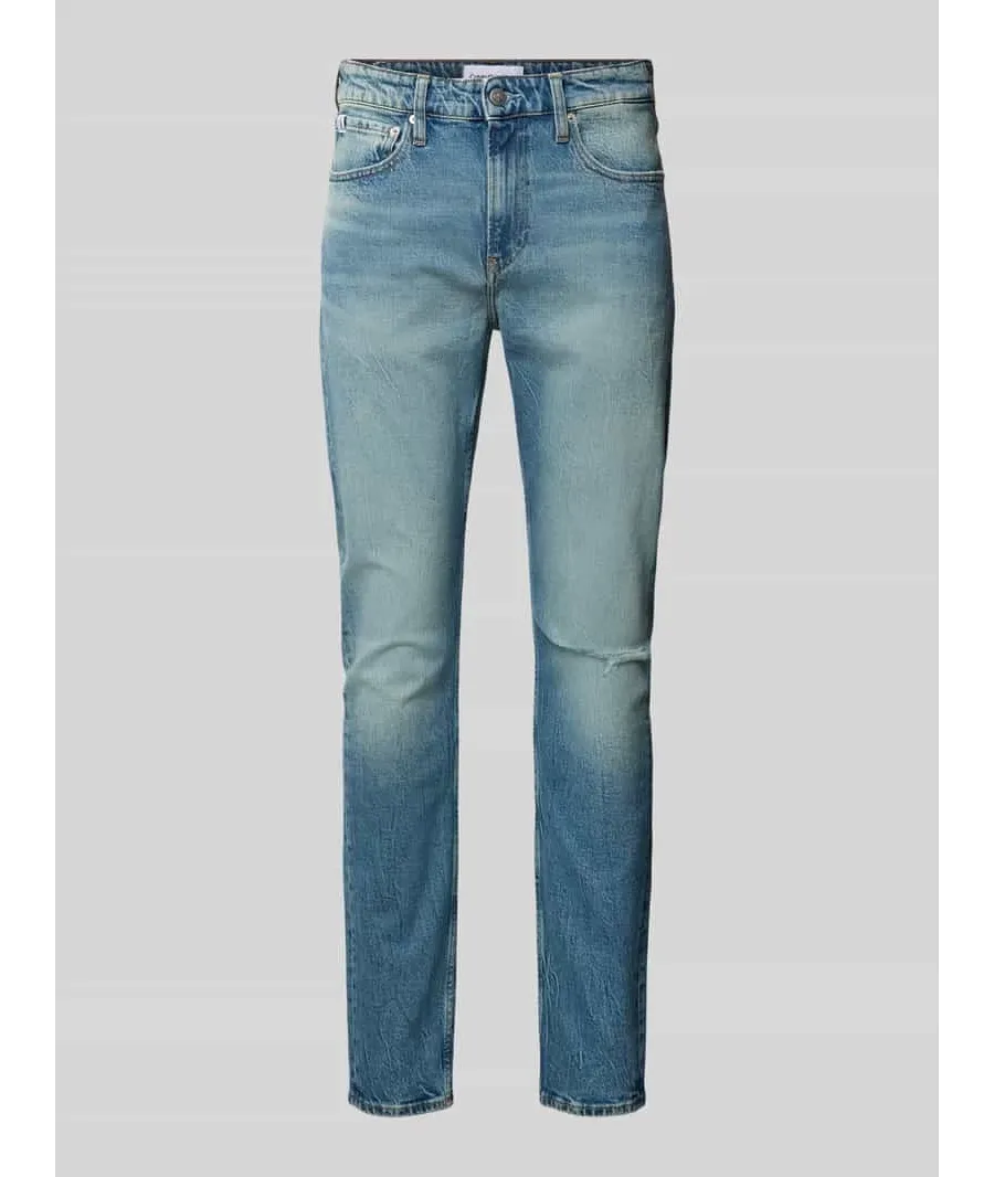 obrazek 1 Jeansy o kroju slim fit z 5 kieszeniami