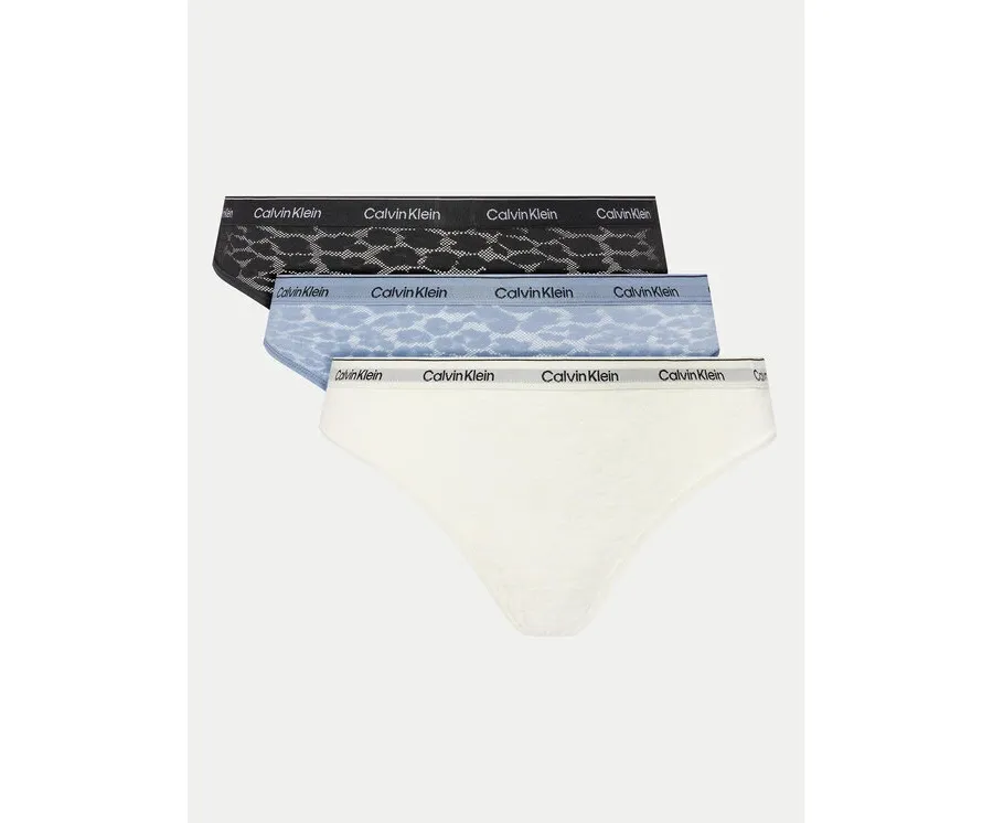 obrazek 1 Calvin Klein Underwear Komplet 3 par fig brazylijskich 000QD5225E Kolorowy
