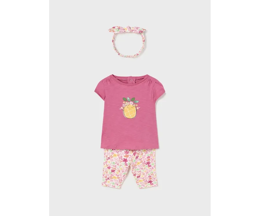 obrazek 1 Mayoral Komplet t-shirt i legginsy 1746 Kolorowy