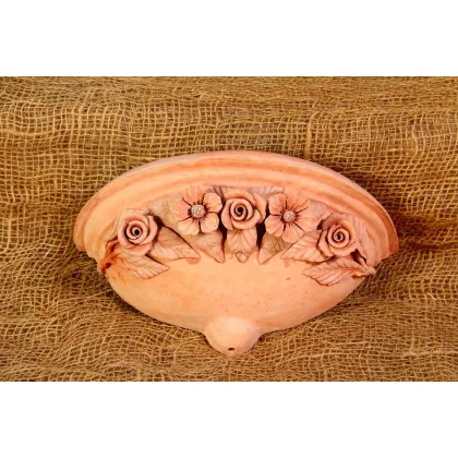 Zdjęcie Ozdobny kinkiet ścienny wykonany z gliny - Fornace Masini