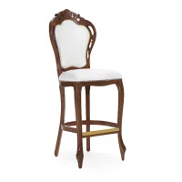 Zdjęcie Ekskluzywny włoski stołek w stylu barokowym