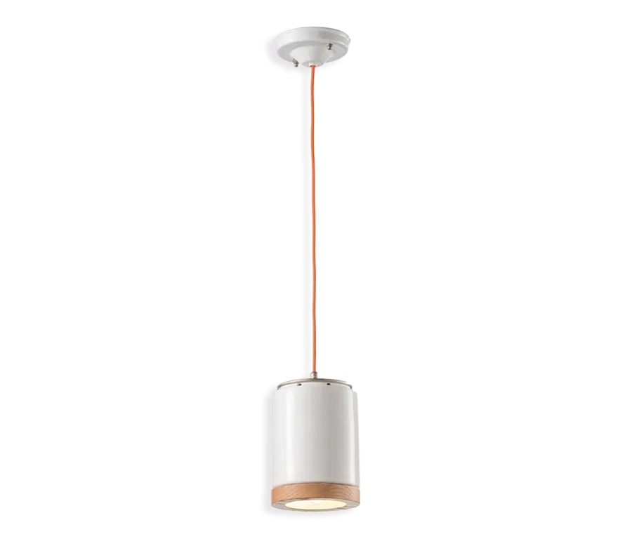 obrazek 1 Minimalistyczna lampa wisząca w stylu retro z Włoch