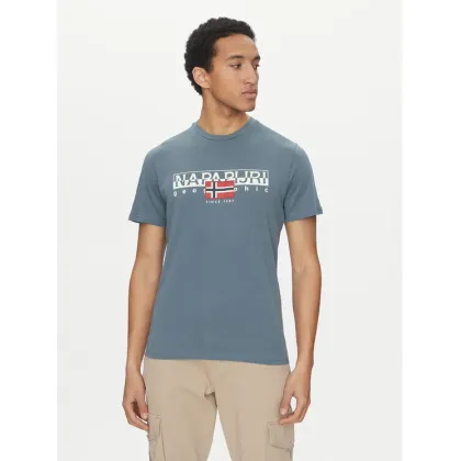 Zdjęcie Napapijri T-Shirt S-Aylmer NP0A4HTO Zielony Regular Fit