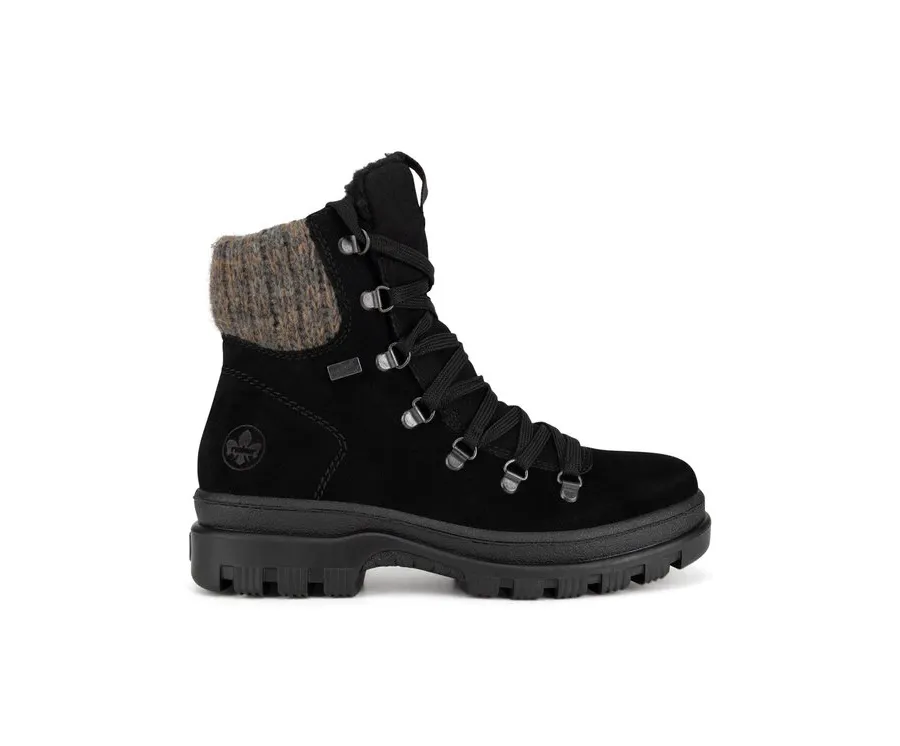 obrazek 1 Rieker Botki X8200-00 Czarny