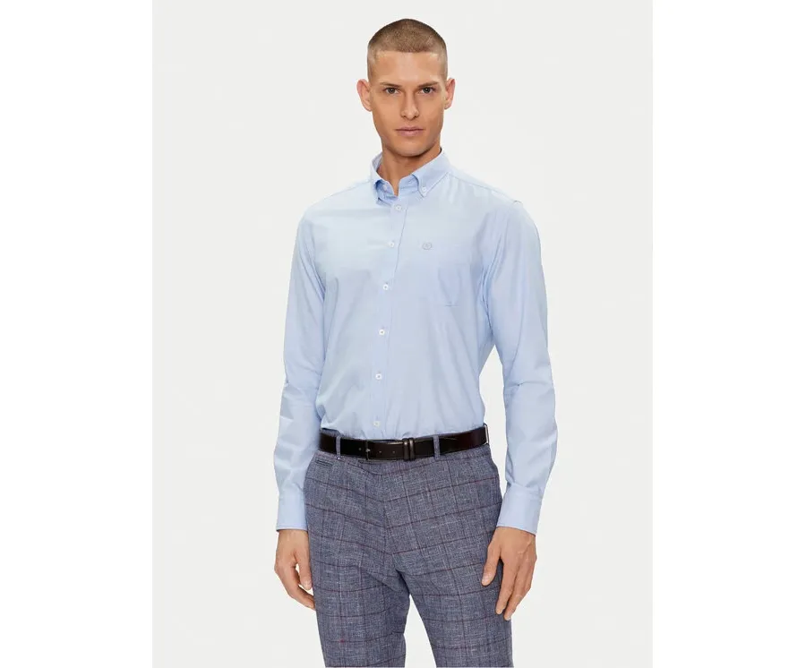obrazek 1 Bugatti Koszula 9350 98800 Błękitny Slim Fit