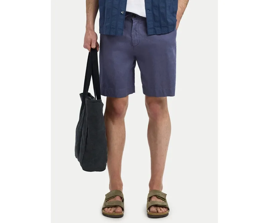 obrazek 1 Selected Homme Szorty materiałowe 16097541 Fioletowy Loose Fit