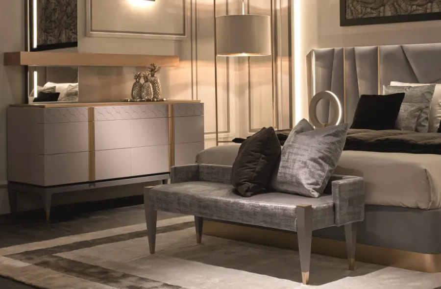 obrazek 2 Piękna stylowa komoda z sześcioma szufladami do wyjątkowego wnętrza