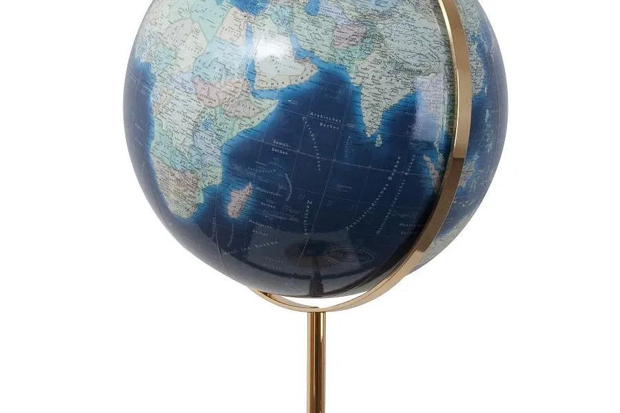 picture 4 Mini desk globe - stainless steel