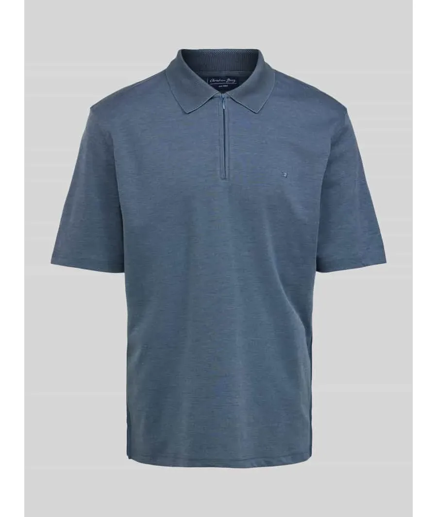 obrazek 1 Koszulka polo o kroju regular fit z wyhaftowanym logo