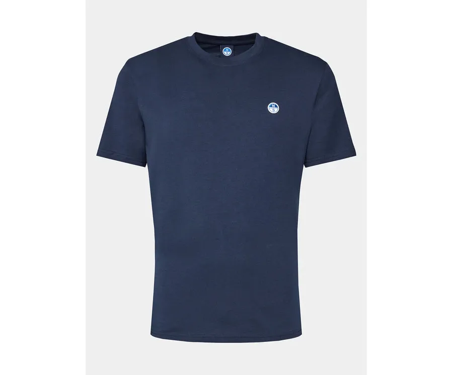 obrazek 1 North Sails T-Shirt Bollo 692970 Granatowy Regular Fit