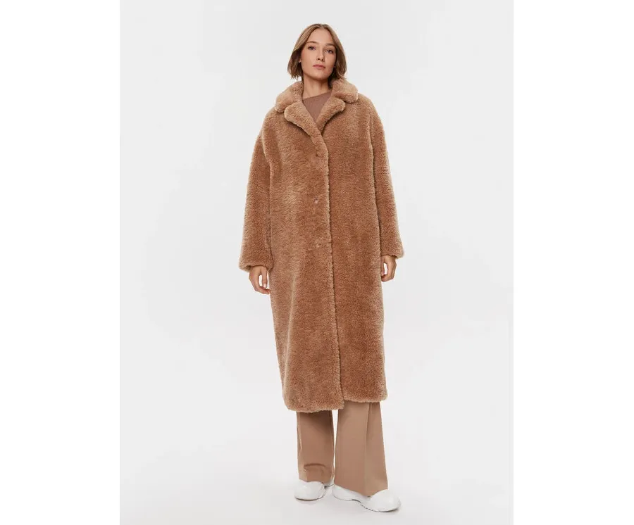 obrazek 1 Guess Płaszcz zimowy W3BL86 WF2C2 Brązowy Regular Fit