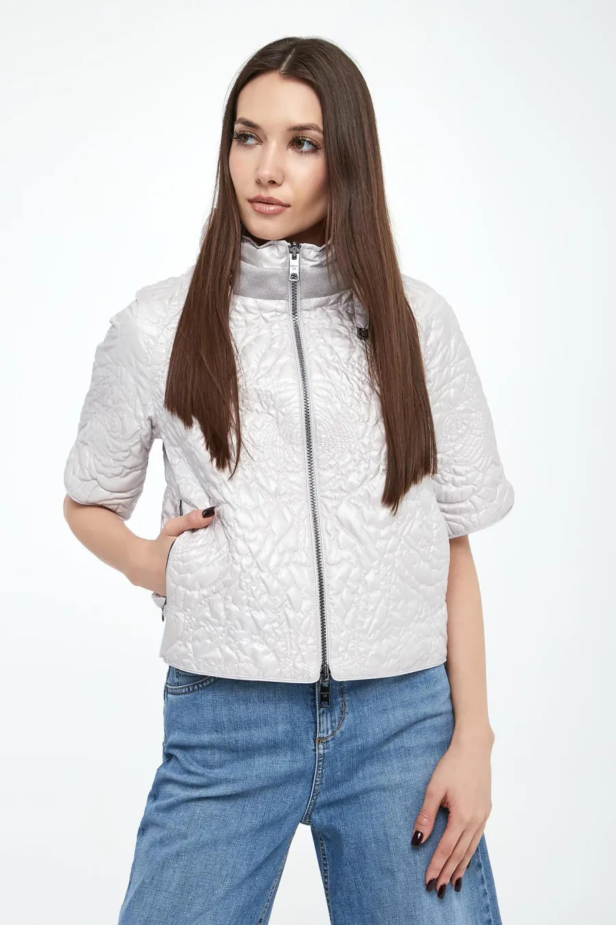 obrazek 1 Kurtka damska pikowana dwustronna DIEGO M Diego M