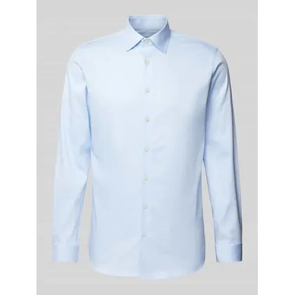 Zdjęcie Koszula biznesowa o kroju slim fit z kołnierzykiem typu kent