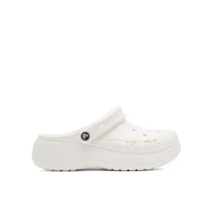 Zdjęcie Crocs Klapki BAYA PLATFORM CLOG 208186-100 Biały