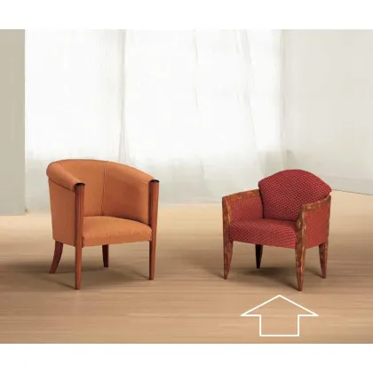 Zdjęcie Antyczny stylowy fotel do salonu - Morello Gianpaolo