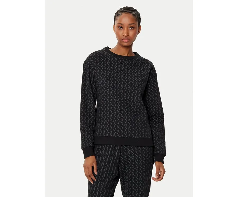 obrazek 1 Armani Exchange Bluza 8NYMLG YJE5Z 1200 Czarny Regular Fit