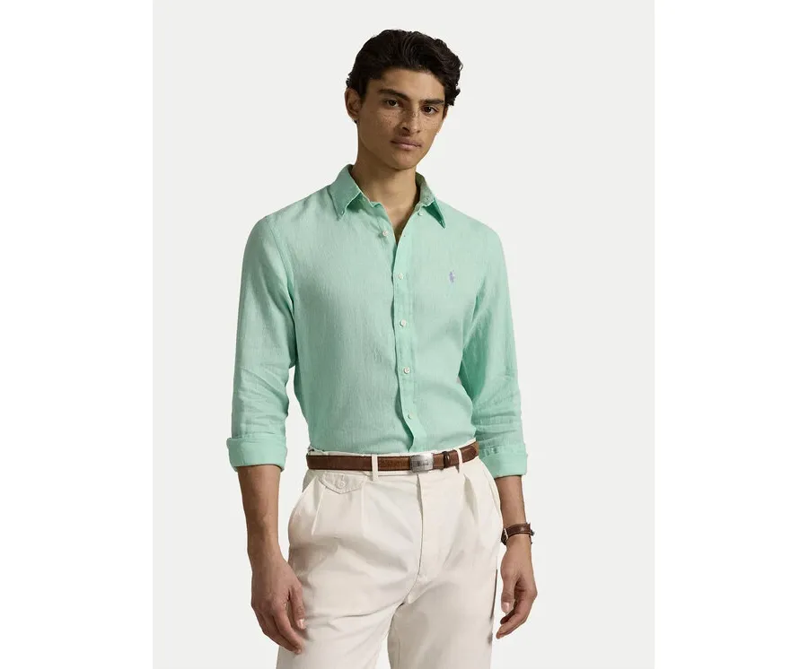 obrazek 1 Polo Ralph Lauren Koszula 710968915001 Zielony Slim Fit