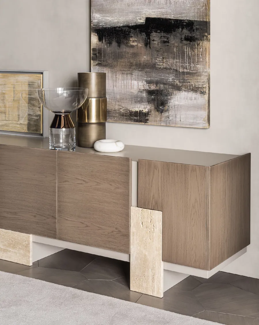 obrazek 2 Elegancki kredens do salonu w stylu minimalistycznym