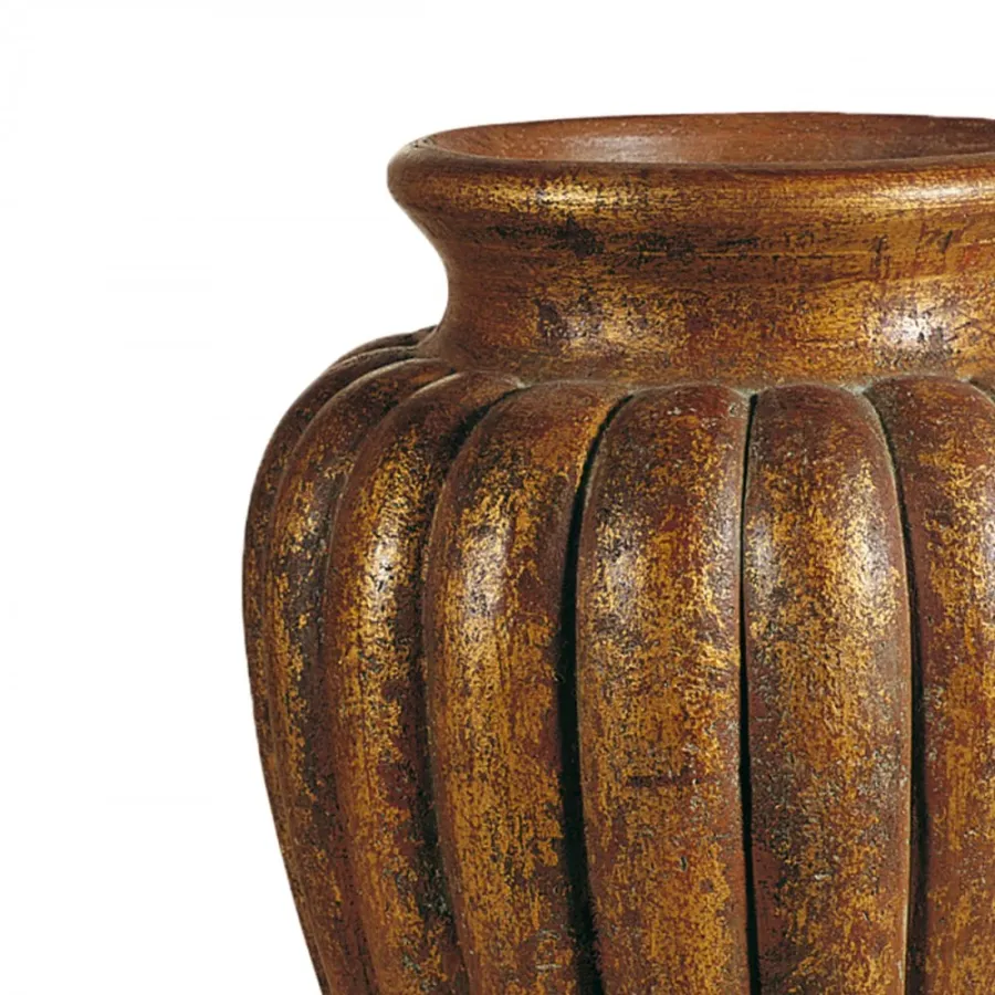 obrazek 2 Stojak na parasole w kolorze terakoty H.53xL.29xD.Int.21 cm