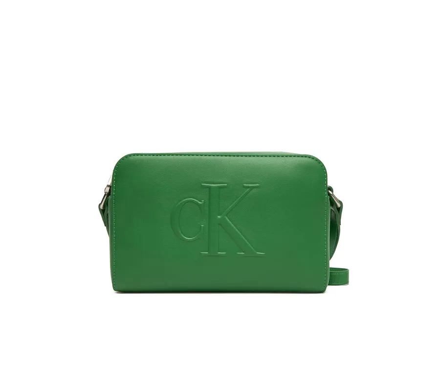 obrazek 1 Calvin Klein Jeans Torebka Sculpted Ew Camera Bag LV04K3036G Zielony