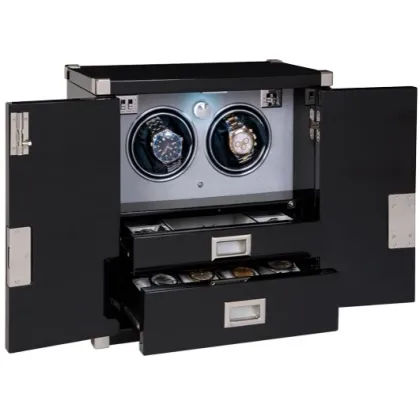 Zdjęcie Rotomat na 2 zegarki 2 Watch Mariners Chest Ebony W292