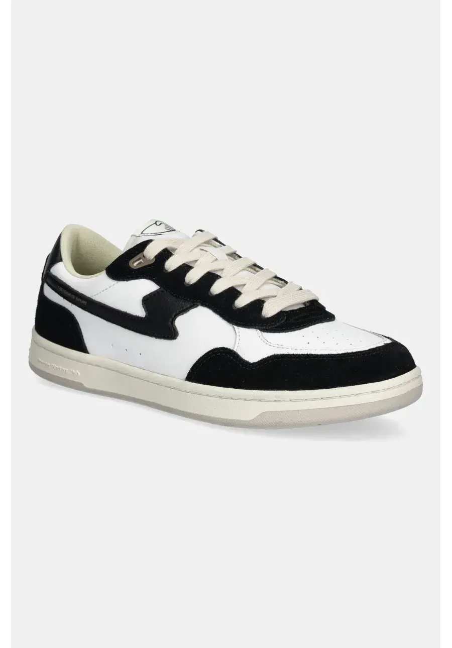 obrazek 1 Stepney Workers Club sneakersy Pro Cup 01 S-Strike Leather Suede męskie kolor czarny YQ03010