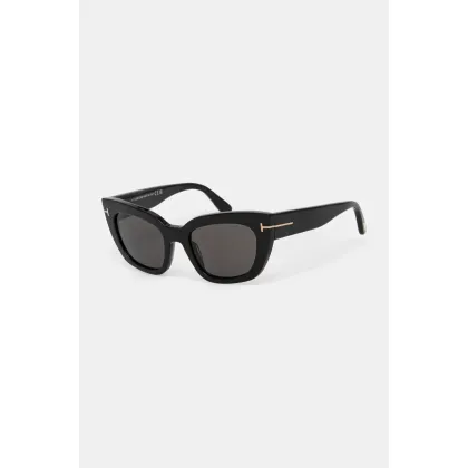 Zdjęcie Tom Ford okulary przeciwsłoneczne Athena damskie kolor czarny FT1190_5301A