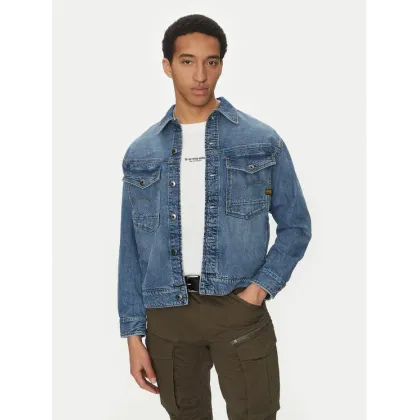 Zdjęcie G-Star Raw Kurtka jeansowa Dakota D23593-D536 H152 Niebieski Regular Fit