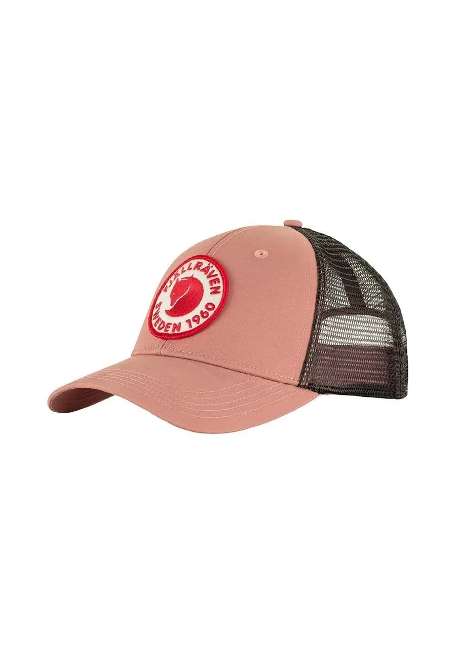 obrazek 1 Fjallraven czapka z daszkiem 1960 Logo Langtradarkeps kolor różowy z aplikacją F78138.300