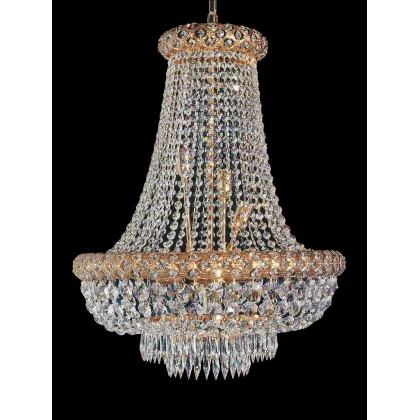 Zdjęcie Piękny włoski żyrandol wykonany z kryształu