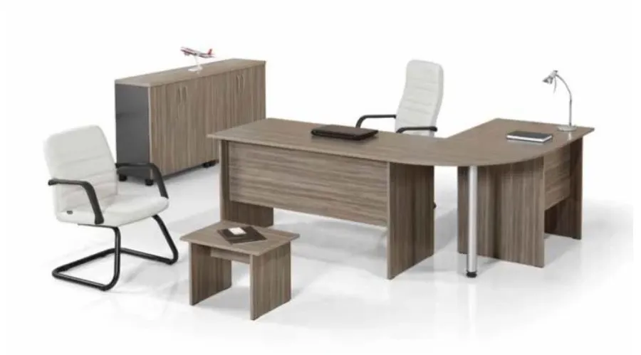 obrazek 1 Elegancki zestaw mebli do nowoczesnego biura i gabinetu – Konfull