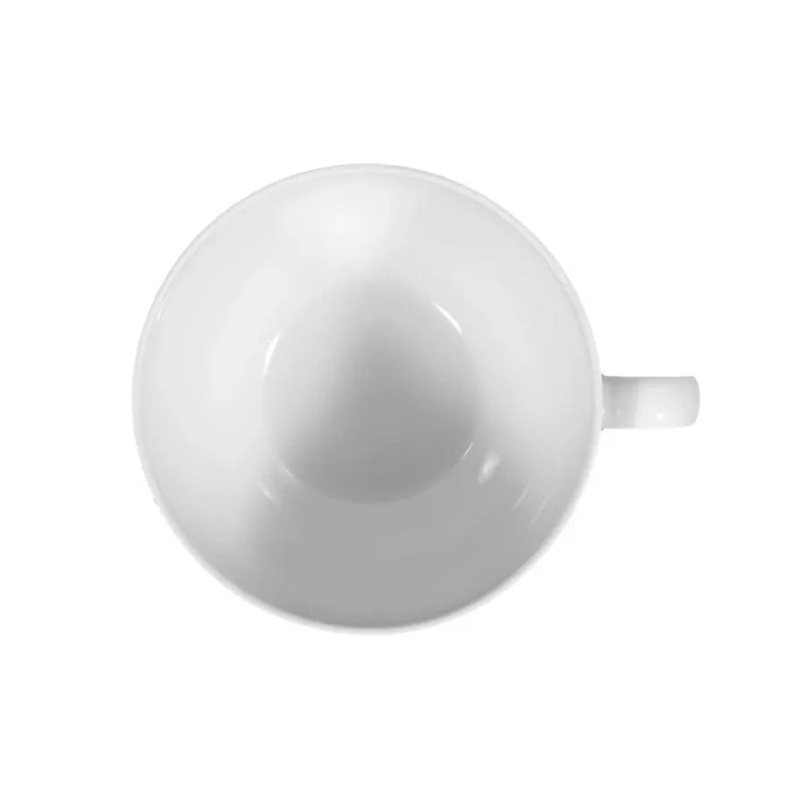 obrazek 3 Duża porcelanowa filiżanka do kawy o nowoczesnym kształcie - Seltmann Weiden