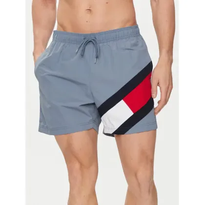 Zdjęcie Tommy Hilfiger Szorty kąpielowe UM0UM02048 Niebieski Slim Fit