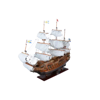 Zdjęcie Wielki Ekskluzywny model żaglowca Vasa z rozwiniętymi żaglami